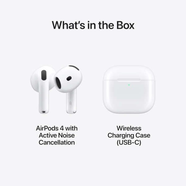 Apple - AirPods 4 with Active Noise Cancellation