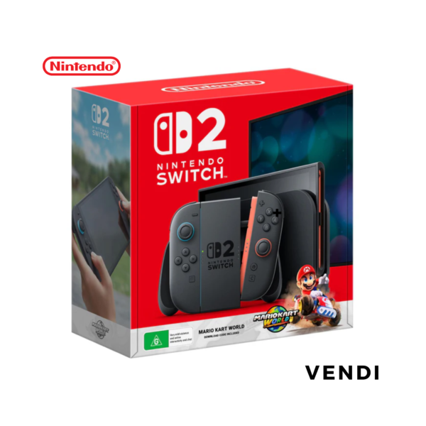 Nintendo Switch 2 + MarioKart World Bundle - Black