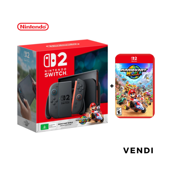 Nintendo Switch 2 + MarioKart World Bundle - Black