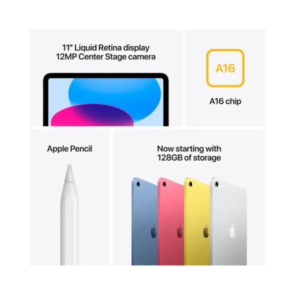 Apple - iPad A16 Chip - With Wi-Fi