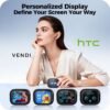 2026 HTC NE68 Wireless Earbuds | High-quality AI Intelligent Voice Translation App, Noise-Canceling Microphone.