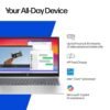 HP - 15.6" Full HD Touch-Screen Laptop - Intel Core i5 1334U 2023 - 16GB Memory - 512GB SSD - Natural Silver