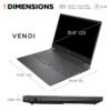 HP - Victus 15.6" 144Hz Full HD Gaming Laptop - Intel Core i5 13420H - 8GB Memory - NVIDIA GeForce RTX 3050 - 512GB SSD - Mica Silver