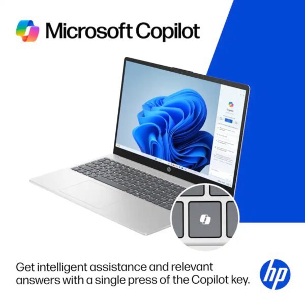 HP - 15.6" Full HD Touch-Screen Laptop - Intel Core i5 1334U 2023 - 16GB Memory - 512GB SSD - Natural Silver