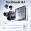2026 HTC NE68 Wireless Earbuds | High-quality AI Intelligent Voice Translation App, Noise-Canceling Microphone.