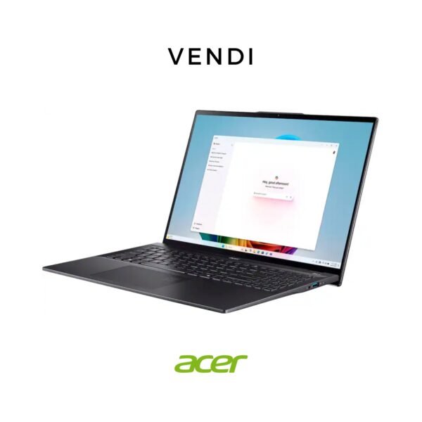 Acer - Swift 16 AI - 16" 3K OLED Touch Laptop - Copilot+ PC – Intel Core Ultra 7 Series 2 – 16GB Memory – 1TB SSD - Ice Black