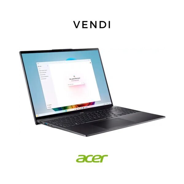 Acer - Swift 16 AI - 16" 3K OLED Touch Laptop - Copilot+ PC – Intel Core Ultra 7 Series 2 – 16GB Memory – 1TB SSD - Ice Black