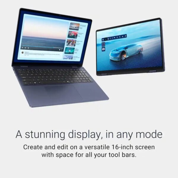 Dell - Plus - Copilot+ PC - 16" 2.5K 2-in-1 Touchscreen Laptop - Intel Core Ultra 9 288V 2024 - 32GB Memory - 1TB Storage - Midnight Blue