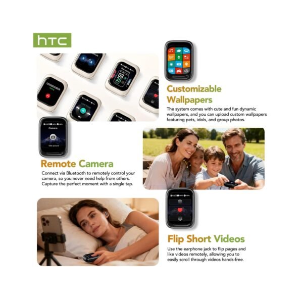 2026 HTC NE48 Wireless Earbuds | High-quality AI Intelligent Voice Translation App, Noise-Canceling Microphone.