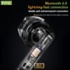 2026 HTC NE48 Wireless Earbuds | High-quality AI Intelligent Voice Translation App, Noise-Canceling Microphone.