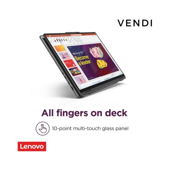 Lenovo - Yoga 7i 2-in-1 16" 2K Touchscreen Laptop - Intel Core Ultra 7 155U - 16GB Memory - 1TB SSD - Storm Grey