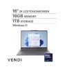 Lenovo - Yoga 7i 2-in-1 16" 2K Touchscreen Laptop - Intel Core Ultra 7 155U - 16GB Memory - 1TB SSD - Storm Grey