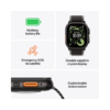 Apple Watch Ultra 3 (GPS+Cellular) 49mm Black Titanium Case with Black Ocean Band - Black