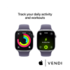 7 New! Apple Watch Series 11 (GPS) 46mm Space Gray Aluminum Case with Black Sport Band - M/L - Space Gray