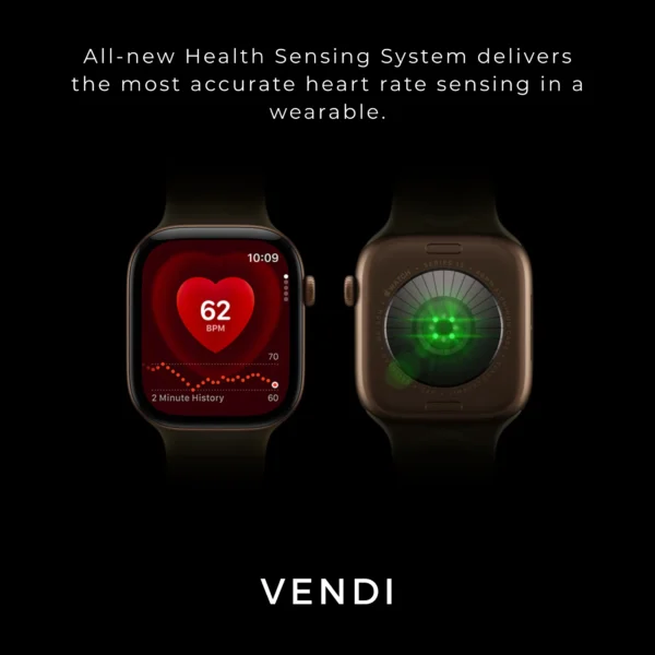 Apple Watch Series 12 (GPS) 46mm Aluminum Case with Black Sport Band - M/L - (2026)