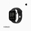 Apple Watch Series 12 (GPS) 46mm Aluminum Case with Black Sport Band - M/L - (2026)